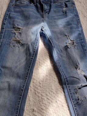Mudd Light Blue Distressed Kids Jeans